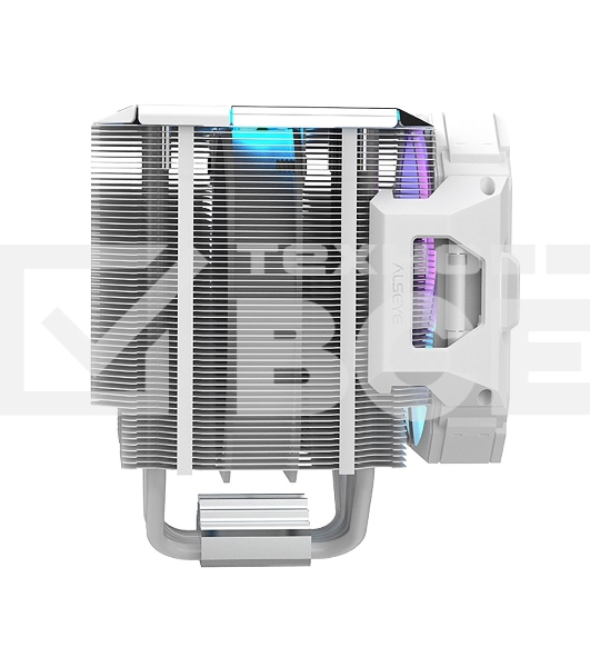 Кулер для процессора Alseye i600-W белый, 120 мм, алюминий/медь, 2300 об/мин, 37.8 дБ, 4 pin, 265 Вт, 160 мм