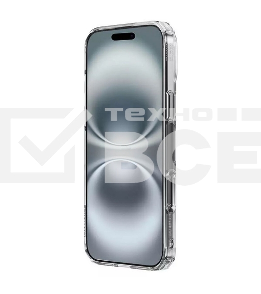 Чехол Nature TPU Pro Magnetic Case, белый, (AP iP16)