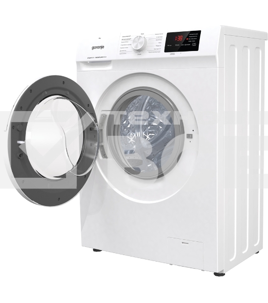 Стиральная машина Gorenje WHE60SFS белый загр. фронтальная макс.: 6 кг 1000об/мин класс: А+++