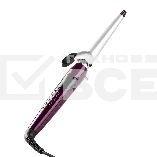 Стайлер Galaxy Line GL 4630, violet dreams, 45 Вт, двойное напряжение 110-240 В ~, керамико-кератиновое покрытие, регулировка температуры от 120 до 200°С, LED-дисплей, диаметр нагревательного элемента 13 мм-25 мм, термоизолированный наконечник