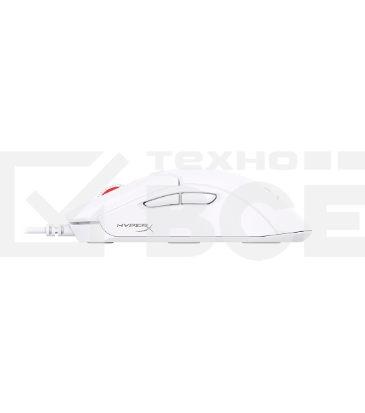 Мышь проводная HyperX Pulsefire Haste 2 белый, 26000 dpi, USB, кнопки - 6