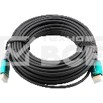 Кабель аудио-видео Cactus CS-HDMI-AOC-2.1-20 HDMI (m)/HDMI (m) 20м. позолоч.конт. черный, фото 1