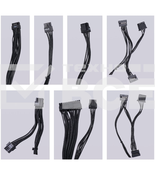 Блок питания 1STPLAYER ACK BRONZE 750W (HA-750AA2), 750Вт, 80 PLUS Bronze, 140мм, черный