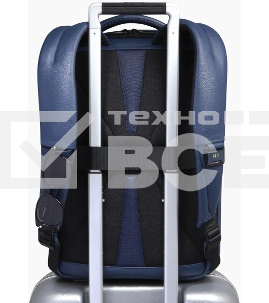 Рюкзак Piquadro Than CA6611S135/BLU синий кожа