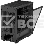 Компьютерный корпус Deepcool CH370 черный без БП mATX 1x120мм 1xUSB 2.0 1xUSB 3.0 audio bott PSU, фото2