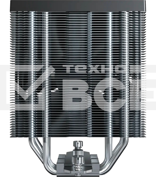 Устройство охлаждения(кулер) Montech NX400 Soc-AM5/AM4/1200/1700/1851 черный 4-pin 34.17dB Al+Cu 220W Ret (NX400BK)