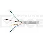 Кабель FPC Cablexpert UPC-5004E-SOL кат.5e CCA однож. 305м pullbox, серый, фото4