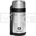 Термос Арктика 201-1200, 1,2 л, с ручкой + чашка, универсальная пробка, холод/тепло 20 ч, фото 1