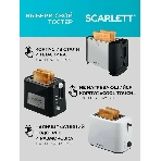 Тостер Scarlett SC-TM11019 700 Вт, белый, фото3