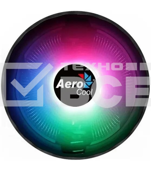 Кулер для процессора Aerocool/Formula Air Frost Plus серебристый, 120 мм, алюминий, 1500 об/мин, 24.2 дБ, 3 pin, 110 Вт, 70 мм