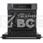 Шкаф духовой электрический Maunfeld AEOD60103G1, 60л, дверца с 3 стеклами, графит, фото6