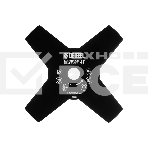 Диск для триммера Denzel 255 х 25,4, толщина 1,6 мм, 4 лезвия, фото 1