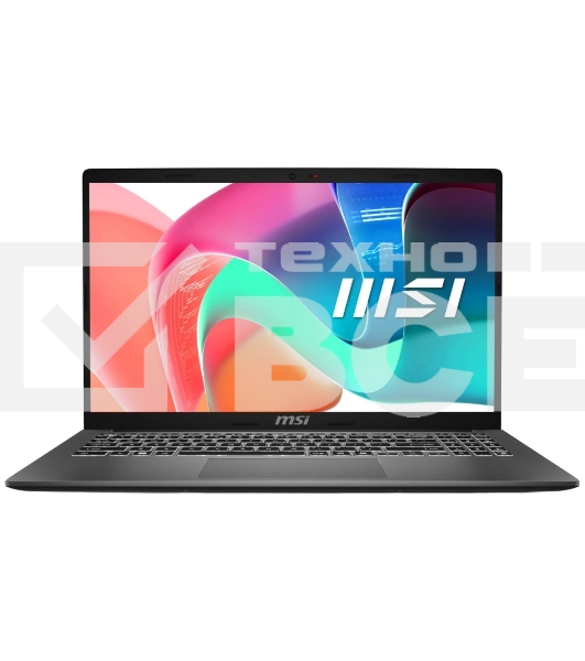Ноутбук MSI Modern 15 F1MG/15.6'/IPS/Intel Core 7 150U /16Gb/512Gb SSD/Intel Graphics/DOS/серый/1.7kg