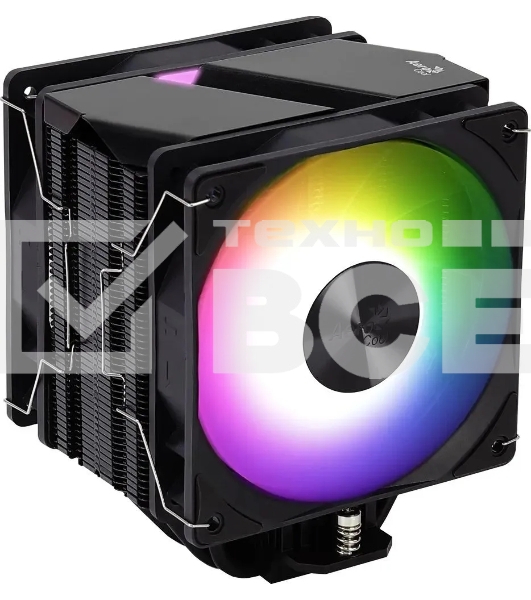 Кулер для процессора AeroCool / Formula Rime 4 черный, 120 мм, алюминий/медь, 1800 об/мин, 34 дБ, 4 pin, 230 Вт, 155 мм