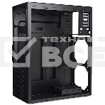 Компьютерный корпус CBR PCC-ATX-J02-450W ATX Miditower J02, c БП PSU-ATX450-12EC, 2*USB 2.0, HD Audio+Mic, Black, фото3