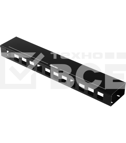 Кабельный органайзер Hyperline CM-2U-MLF-COV 2U шир.:19
