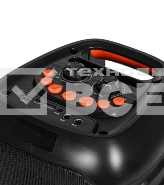 Акустическая система Ginzzu GM-234 Midi, BT/USB/TF/FM/MIC/ДУ