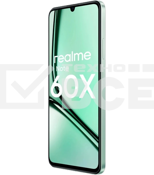 Смартфон Realme Note 60х, 3/64Gb, зеленый