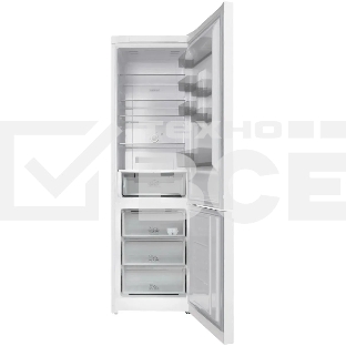 Холодильник Hotpoint HT 6200 W белый двухкамерный 240/83л морозилка снизу, No Frost