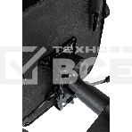 Кресло руководителя Бюрократ T-9950MSG-F Fabric черный Light-20, крестов. пластик, подст. для ног, фото4