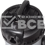 Строительный пылесос Bort BAX-1520-Smart Clean серый, 300/1400 Вт, уборка сухая/влажная, пылесборник бак, 20 л, фото2