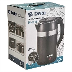 Чайник электрический DELTA DL-1116 черный, фото4