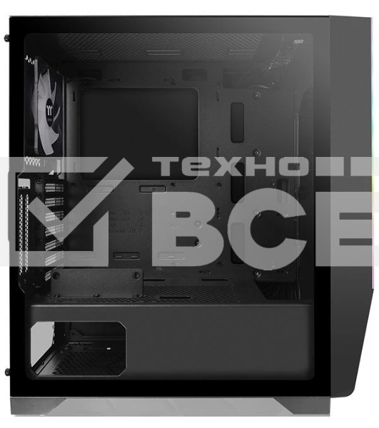 Компьютерный корпус Thermaltake H550 TG RGB черный без БП ATX 5x120mm 5x140mm 2xUSB2.0 1xUSB3.0 audio bott PSU
