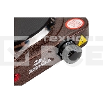 Плитка эл.(1 конф) Добрыня DO-2206 корич.(1000Вт) блин x12 Мощность: 1000 ВтНапряжение 220 В, 50 Гц5 режимов нагреваДиаметр конфорки: 15 смЗащита от перегреваСветовой индикатор работыРезиновые ножки, фото2