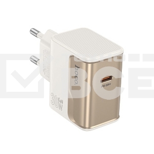 Сетевое зарядное устройство HOCO CS72A 1Type-C PD30W, белый