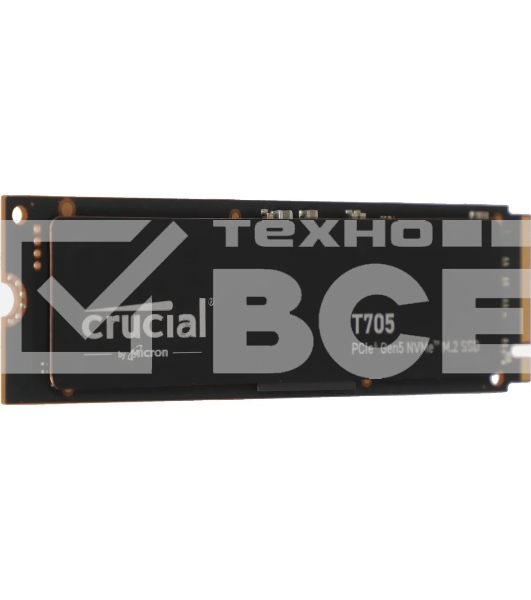 Накопитель SSD Crucial T705 4Tb PCIe Gen5 NVMe M.2 SSD CT4000T705SSD3