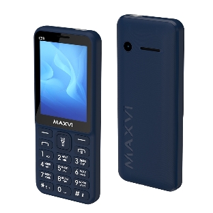 Мобильный телефон Maxvi C38 синий