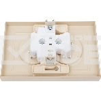 Розетка 2-м СП AtlasDesign 16А IP20 без заземл. защ. шторки в сборе беж. SE ATN000222, фото4