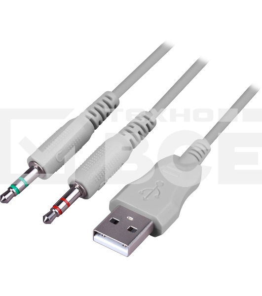 Гарнитура проводная игровая Defender Eclipse белый,