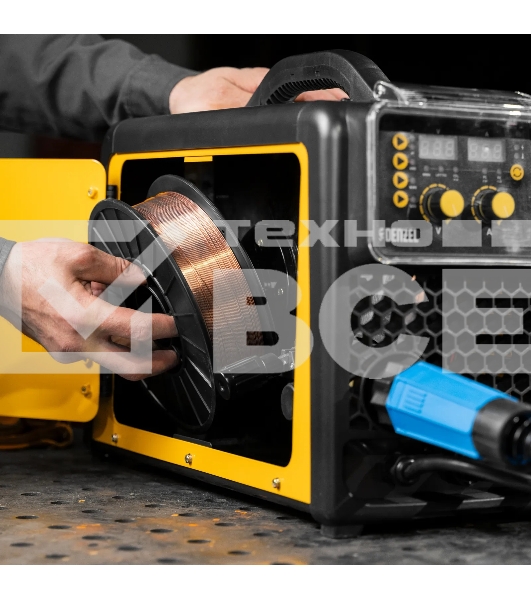 Аппарат инверторный полуавтоматической сварки Denzel MIG-160, 160 А, ПВ 60%, катушка 5 кг