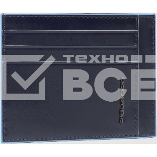 Картхолдер Piquadro Blue Square PP2762B2R/BLU2 синий, натуральная кожа