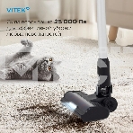 Пылесос вертикальный Vitek VT-CLS01LIGHT темно-серый/серебристый, питание от аккумулятора, 250 Вт, уборка сухая, пылесборник 0.55 л, фото20