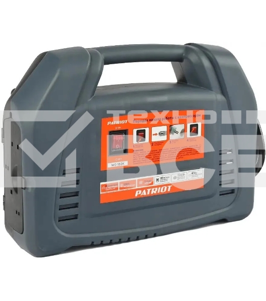 Компрессор поршневой Patriot WO 180K безмасляный 180л/мин 1100Вт синий/черный