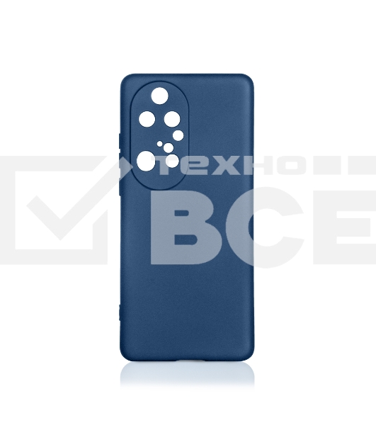 Чехол (клип-кейс) DF hwOriginal-26, для Huawei P50 Pro, синий hworiginal-26 (blue)