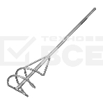 Миксер Сибртех для строительных смесей, 80х400 мм, хвостовик SDS plus, фото 1