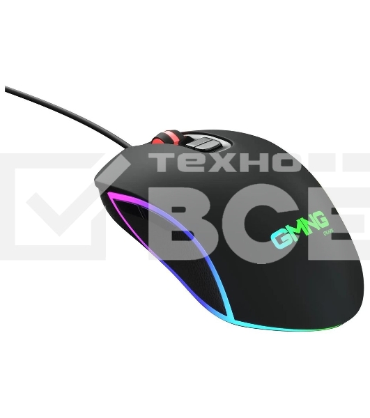 Мышь проводная GMNG 730GM черный, 12000 dpi, USB, кнопки - 7