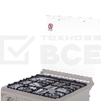 Плита газовая Gefest ПГ 6100-03 0279 бежевый, конфорок 4 шт, духовка 52 л, 60 см x 85 см x 60 см, фото7