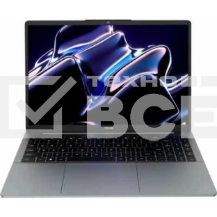 Ноутбук TECNO MegaBook K16SFA/16'/IPS/AMD Ryzen 7 7735HS/16Gb/1Tb SSD/AMD Radeon Graphics/Windows 11 Home/серый/1.76kg
