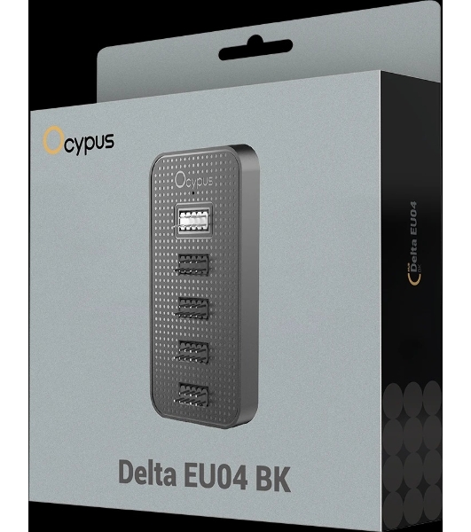 USB-концентратор внутренний Ocypus Delta EU04 BK, USB 2.0, SATA 15 pin
