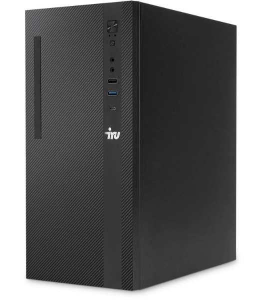 Компьютер IRU Planio 310H6SC MT i7 13700F (2.1) 32Gb SSD1Tb GT610 2Gb Windows 11 Pro GbitEth 230W черный (2153512)