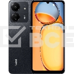 Смартфон Xiaomi Redmi 13C, 4/128Gb, черный, фото 1
