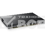 Коммутатор L3 Access Zyxel NebulaFlex Pro XGS2220-54FP, rack 19