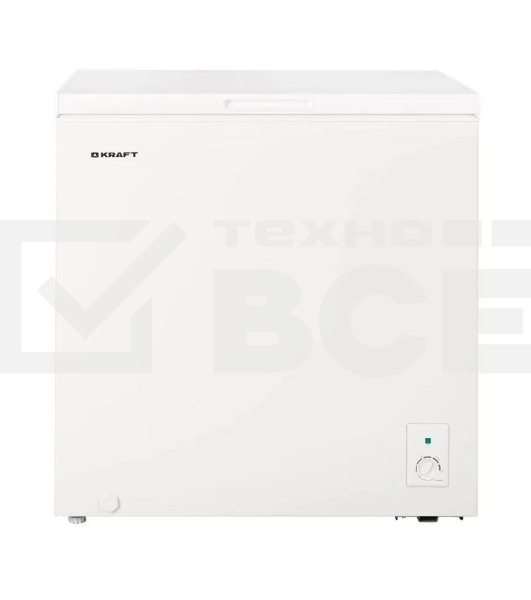 Морозильный ларь Kraft BD(W)-230RX, белый, 214л