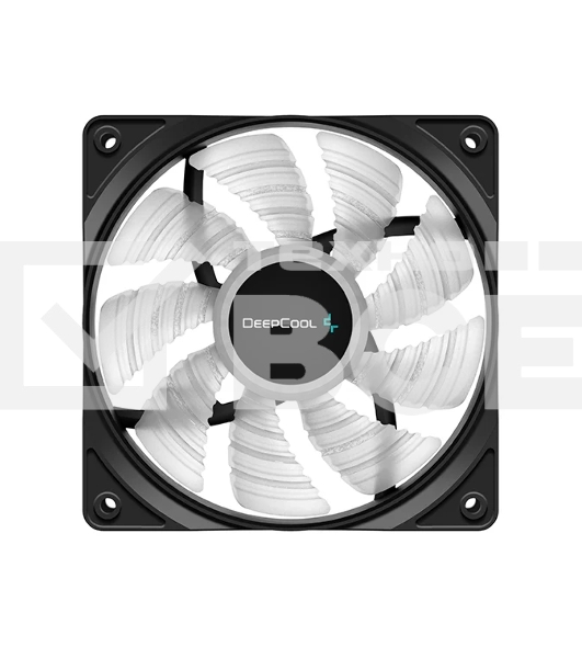 Вентилятор для корпуса DEEPCOOL RF120B черный, 120 мм, 1300 об/мин, 21.9 дБ, 3 pin