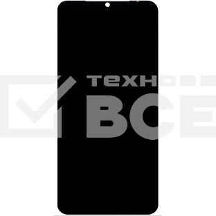Дисплей для Huawei Nova Y61 в сборе с тачскрином, черный