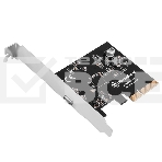 Контроллер Silverstone G56ECU060000010 SuperSpeed USB 20Gbps / USB-C 3.2 Gen 2x2 PCIe expansion card, фото 1
